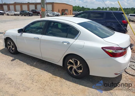 2016 Honda Accord Lx z USA, uszkodzony, nr VIN 1HGCR2F38GA008501